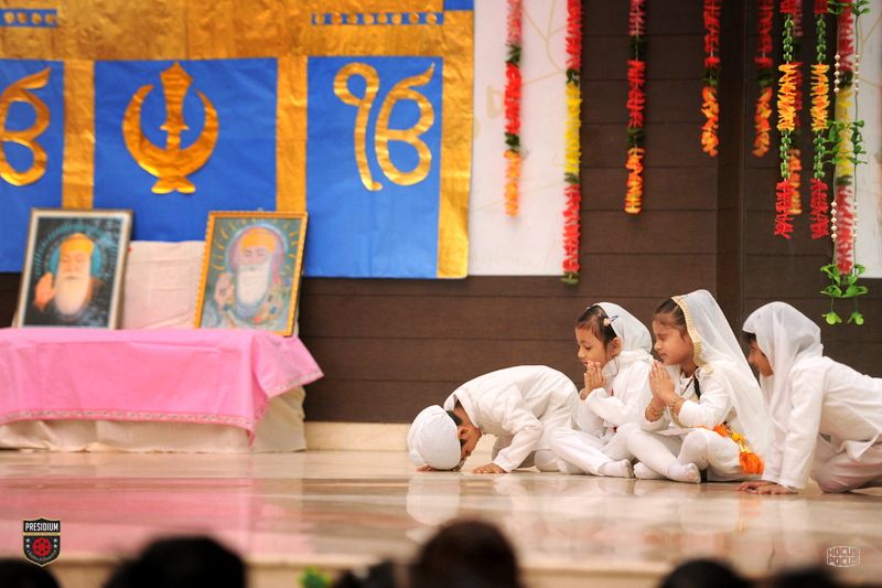 Presidium Rajnagar, PRESIDIANS CELEBRATE GURU NANAK JAYANTI WITH GAIETY AND FERVOUR